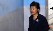 박근혜, 이번주 재판 모두 불출석…‘발가락 부상’ 이유