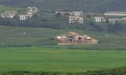 [헤럴드포토] ‘위협…평온한 북한의 마을’