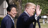 트럼프-아베, “북한 문제에 中 역할 중요” 한목소리