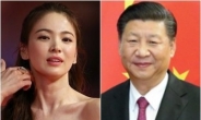 송혜교 만난 시진핑 “이 분 잘 알고 있다, 중국에서도 유명”