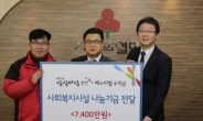 KT&G, 상상마당춘천 공연 수익금 7400만원 기부