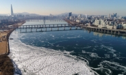 북극發 한파 강타…서울 한강이 얼었다