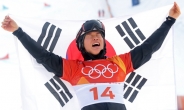 [2018 평창]“해냈다! 배추보이” 이상호, 스노보드 평행대회전 은메달…한국 스키 첫 메달