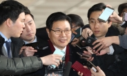 홍문종 자유한국당 의원 검찰 출석…횡령 혐의 부인