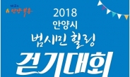 안양사랑 범시민 힐링걷기대회 개최