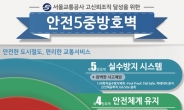 서울교통공사, ‘안전 5중 방호벽’으로 안전사고 줄인다