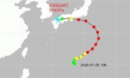 태풍 ‘종다리’ 일본 상륙 후 소멸 아닌 재부활 가능성…한반도 영향권?
