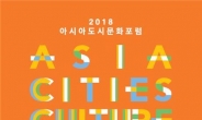 ‘아시아도시문화포럼’ 5~7일 개최…방콕ㆍ도쿄 등 참여