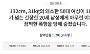 “거제도 폐지 여성 살인사건 가해자 엄벌” 청원 사흘 만에 20만 돌파