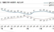 한국갤럽, 대통령 지지율 53%...소폭 반등