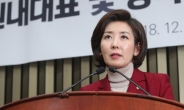 ‘나경원 효과’ 없는 한국당 지지율…2주째 하락