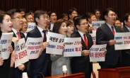 패스트트랙 ‘한국당 패싱’…나경원 “20대국회 전체 보이콧”