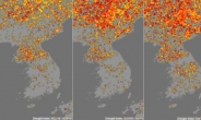 北 100년만의 최악 가뭄… 타오른 듯 붉은 위성사진