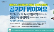 서울 사대문 안 5등급 차량 운행 금지