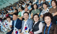 대구시민 1700여명 광주수영대회 ‘달빛동맹’ 응원전