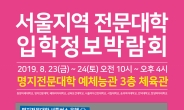 [2020 대입] 진학사, ‘2020학년도 서울지역 전문대학 입학정보박람회’ 개최