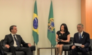 최신원 SK네트웍스 회장, 브라질 보우소나루 대통령 면담