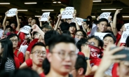 월드컵예선서 중국 국가 나오자 외면한 홍콩 관중들…