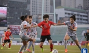 유럽파 빠진 女축구,  강호 중국과 0-0 무승부