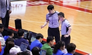 'KBL 비디오 판독' 관중들도 동시에 전광판으로 본다