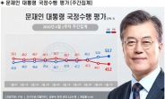 ‘4주째 상승’ 文 53.7%…민주 43.2% 통합 28.8%