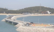 인천 용유~잠진도 제방도로 확장 공사 완료