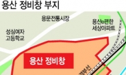 용산 정비창 일대 ‘토지거래허가구역’으로