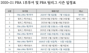 프로당구 PBA 6개팀 확정…팀리그 8월 개막