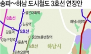 [부동산 360] ‘비용이냐 집값이냐’…송파~하남 도시철도 ‘세 갈래 길’
