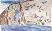 아이의 상상력으로 되살아난 반구대 암각화…라한호텔 리틀피카소展