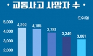 지난해 교통사고 사망자 8%↓…“내년 2000명대로 감축”