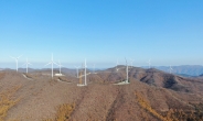 코오롱글로벌, 국내 첫 주민참여형 풍력단지 ‘태백 가덕산 풍력발전소 준공식’