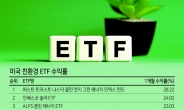 친환경 ETF 美中 ‘펄펄’...한국 ‘엉금엉금’
