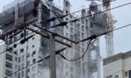 광주 화정아이파크 상층부 잔해 철거 10월 말로 연기