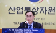문승욱 산업 장관 “한중 원자재 수급 사전 정보공유·대응협력 강화해야”