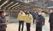 최문섭 NH농협손보 대표, 울진 산불 피해 농가 방문
