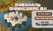 한국운용, 미국 우량성장주 투자펀드 출시