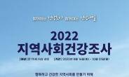 영등포구, ‘2022 지역사회건강조사’ 실시