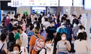 [헤럴드pic] 붐비는 김포공항 국내선 청사