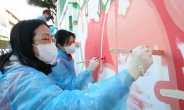 한국타이어, 안양·대전서 ‘가족과 함께하는 벽화 그리기’