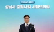 성남시, 민선 8기 취임 1주년 맞아 실·국·소·단장 시정 브리핑 개최