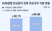 KDB생명, 산은 1000억 지원…자본은 '제자리'