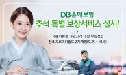 DB손보, 추석 특별보상 서비스 실시…차량 무상점검