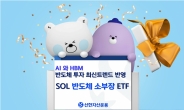 ‘SOL 반도체 소부장’ ETF, 한달 수익률 코스피의 두배
