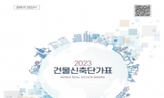 부동산원, ‘2023년도 건물신축단가표’ 발간