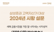 삼성증권 슈퍼리치가 뽑은 2024 증시 사자성어는 ‘거안사위’ [투자360]