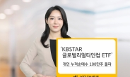 KBSTAR 글로벌리얼티인컴 ETF, 개인 누적순매수 100만주 돌파