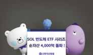 신한운용, SOL 반도체 ETF 순자산 4000억 돌파