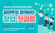 ‘2024년 경기 여성창업 경진대회’ 참가자 5월 2일~31일 모집