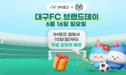 iM뱅크·대구FC, 오는 16일 브랜드데이 개최